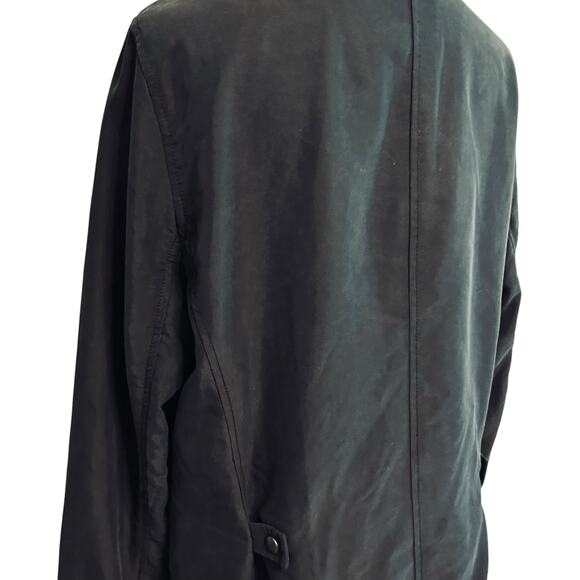 Calvin Klein Jeans Size XL Black Blazer Bolero Jacket Short Pockets Open Front - Picture 11 of 11